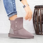 Frauen ug 2G5 Lederstiefel lila | Mei