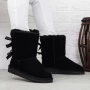 Frauen UG 2G6 Lederstiefel schwarz | Mei