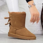 Damenleder Lederstiefel ug 2g6 hellbraun | Mei
