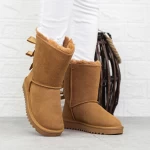 Damenleder Lederstiefel ug 2g6 hellbraun | Mei