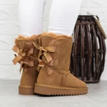 Damenleder Lederstiefel ug 2g6 hellbraun | Mei