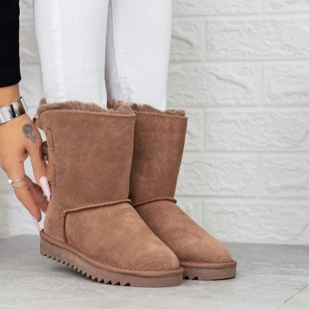 Damen UG 2G6 Lederstiefel rosa | Mei