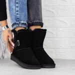 Frauen UG 2G7 Lederstiefel schwarz | Mei