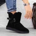 Frauen UG 2G7 Lederstiefel schwarz | Mei