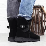 Frauen UG 2G7 Lederstiefel schwarz | Mei