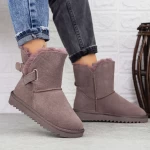Frauen UG 2G7 Lederstiefel lila | Mei