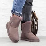 Frauen UG 2G7 Lederstiefel lila | Mei