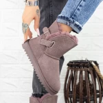 Frauen UG 2G7 Lederstiefel lila | Mei