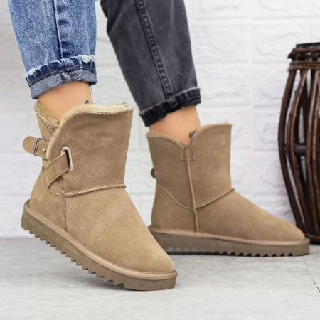 Frauen UG 2G7 Lederstiefel Grün | Mei