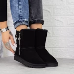 Frauen ug 2G8 Lederstiefel schwarz | Mei