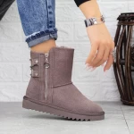 Frauen UG 2G8 Lederstiefel lila | Mei