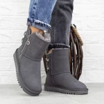 Frauen ug 2g8 Lederstiefel grau Mei
