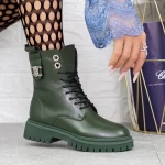 Frauenstiefel mit 2W316 Fell Grün | Mei