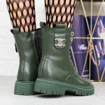Frauenstiefel mit 2W316 Fell Grün | Mei
