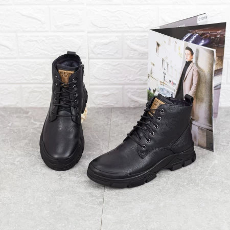 Herren H203-1 Black Stiefel Mels