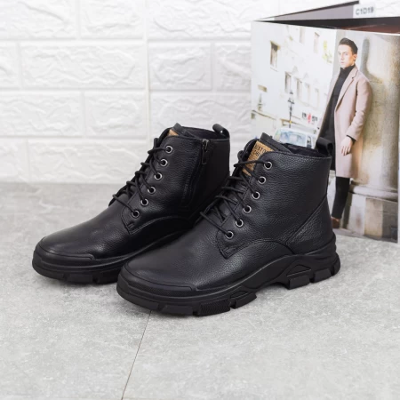 Herren H203-1 Black Stiefel Mels