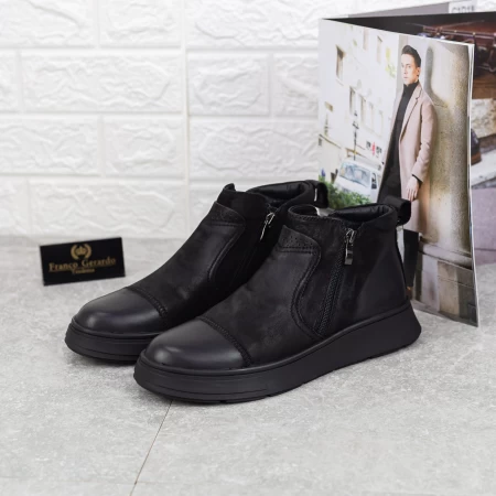 Herrenstiefel A300-1A Schwarz Franco Gerardo