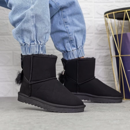 Damen UG 2N5 Lederstiefel schwarz | Mei