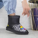 Damen UG 2N9 Lederstiefel schwarz | Mei