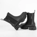 K8579-B schwarze Stiefel Jose Simon