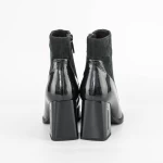 Kurze Stiefel mit einer dicken Ferse K9191-1b Green | Jose Simon