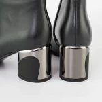 Kurze Stiefel mit einer dicken Ferse K45-111B Green | Jose Simon