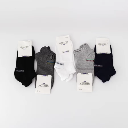 Ein Satz von 2 Paaren von Herrensocken 40-46 SOSETE70 | Boston