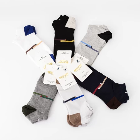 Set von 2 Paaren von Herrensocken 40-46 SOSETE71 | Boston