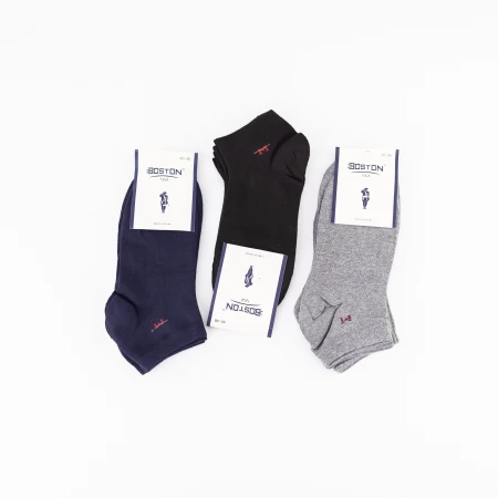 Ein Satz von 2 Paaren von Herrensocken 40-46 SOSETE75 | Boston