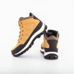 Herren Y15 Boots hellbraun-schwarz | Leopard