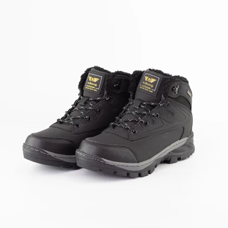 Herren ARM2189-1 Schwarze Stiefel Axtboxen