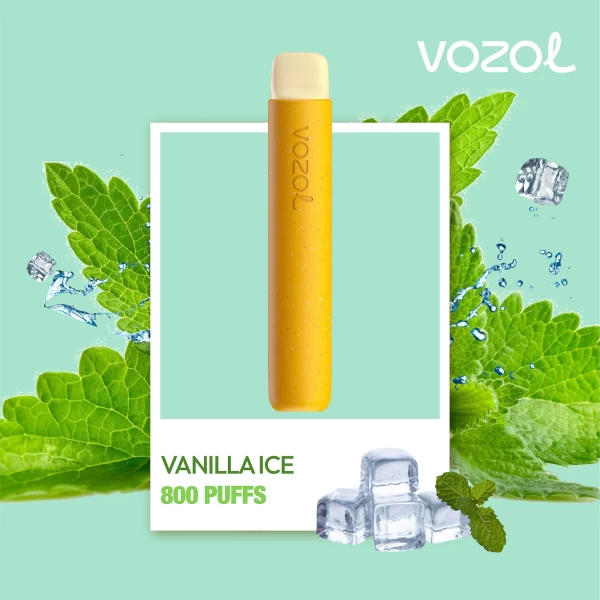 One -Time Electronic Shisha Star800 Vanilla Ice | Vozol