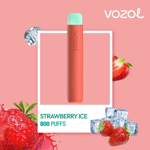 One -Time Electronic Shisha Star800 Strawberry Ice | Vozol
