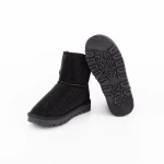 Frauen UG 2W325 Lederstiefel schwarz | Mei