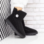 Frauen UG 2W325 Lederstiefel schwarz | Mei