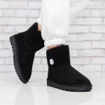 Frauen UG 2W325 Lederstiefel schwarz | Mei