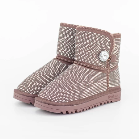 Frauen UG 2W325 Lederstiefel lila | Mei