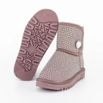Frauen UG 2W325 Lederstiefel lila | Mei