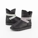 Frauen UG 2W31 Lederstiefel schwarz | Mei