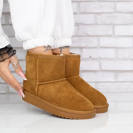 Frauen UG 2in19 Lederstiefel Khaki | Mei
