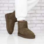 Frauen ug 2in19 Lederstiefel hellgrün Mei