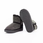 Frauen UG 2W33 Lederstiefel schwarz | Mei