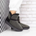 Frauen UG 2W33 Lederstiefel schwarz | Mei