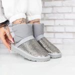 Frauen ug 2in18 Lederstiefel grau Mei