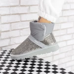 Frauen ug 2in18 Lederstiefel grau Mei