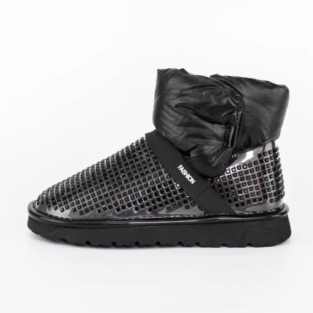Frauen UG 2in18 Lederstiefel schwarz | Mei