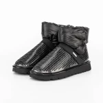 Frauen UG 2in18 Lederstiefel schwarz | Mei