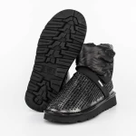 Frauen UG 2in18 Lederstiefel schwarz | Mei