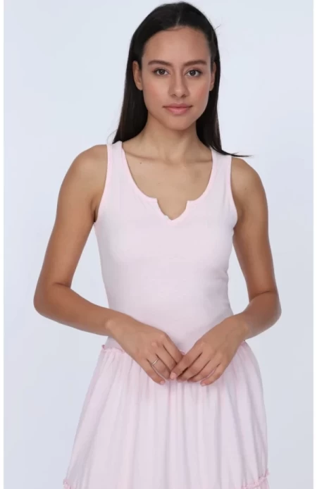 Frauenkleid 8319 Pink ADROM