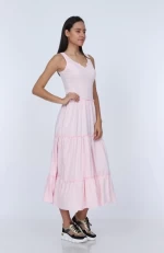 Frauenkleid 8319 Pink ADROM